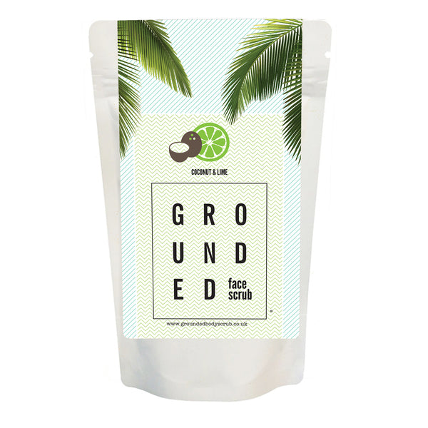 Coconut and Lime Face Scrub (60g/30 Uses) No