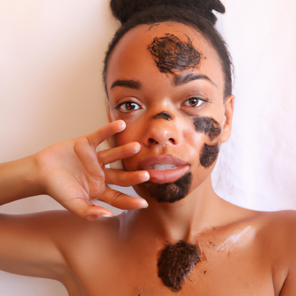 We asked AI to create a model with Coffee Scrub on.. this is how it went.