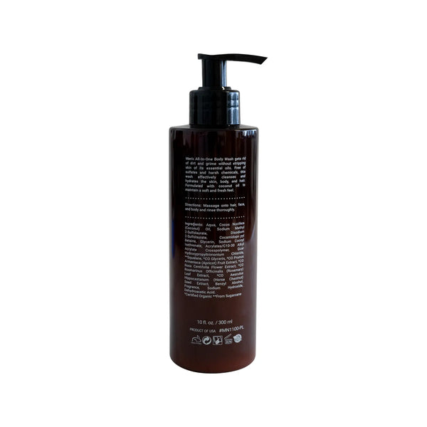 Mens All-in-one Clarifying Body Wash
