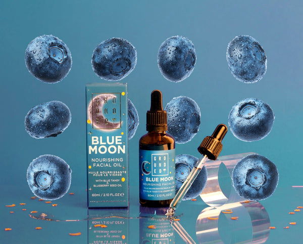 Blue Moon - Blueberry and Blue Tansy Luxe Facial Oil - 50ml - Grounded Body