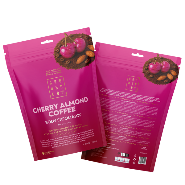 Cherry Almond Coffee Body Exfoliating Scrub (200g)