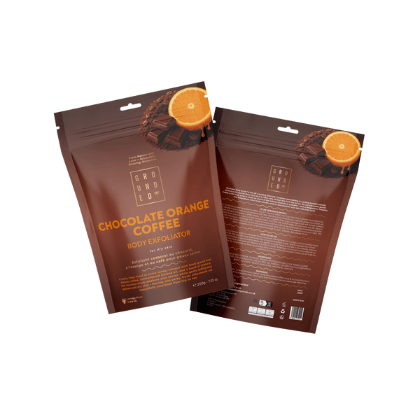 Chocolate Orange Coffee Body Exfoliator - Grounded Body Body