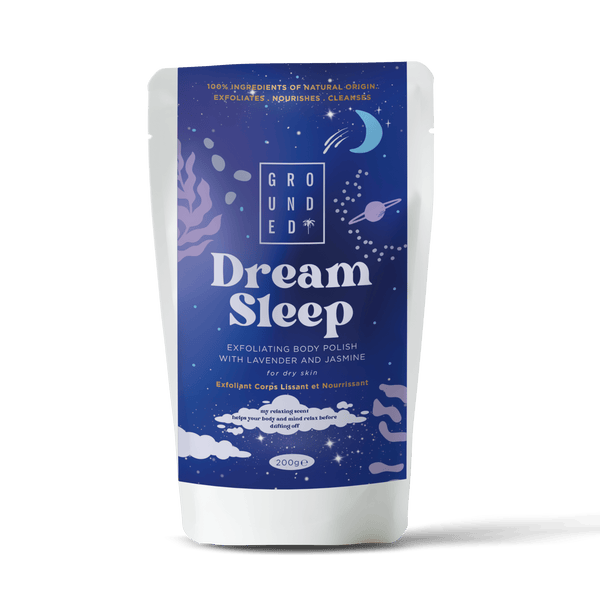 Dream Sleep Jasmine and Lavender Body Polish 200g - Grounded Body