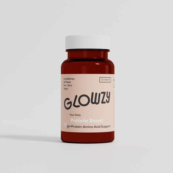 Glowzy Protein Boost Tablets x 120 - Grounded Body