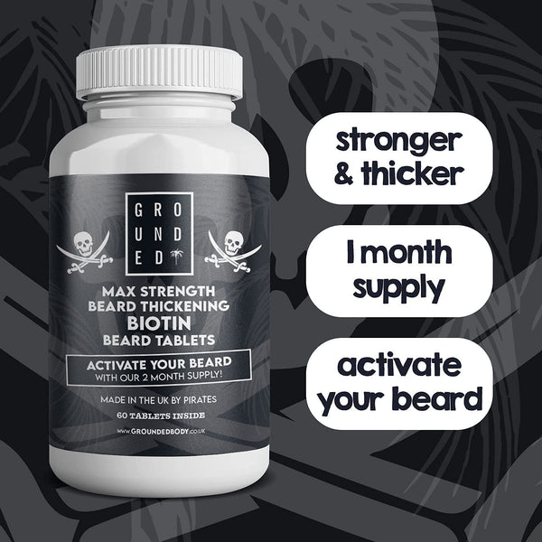 Biotin Beard Growth Tablets
