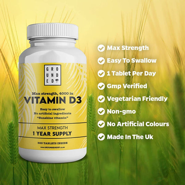 Vitamin D 4000iu Tablets - 365 Day