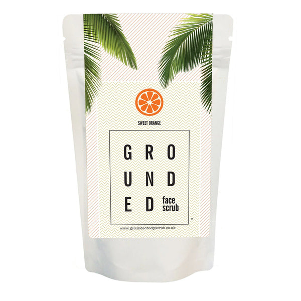 Vitamin C Infused Sweet Orange Face Scrub (60g/20 uses) - Grounded Body Face